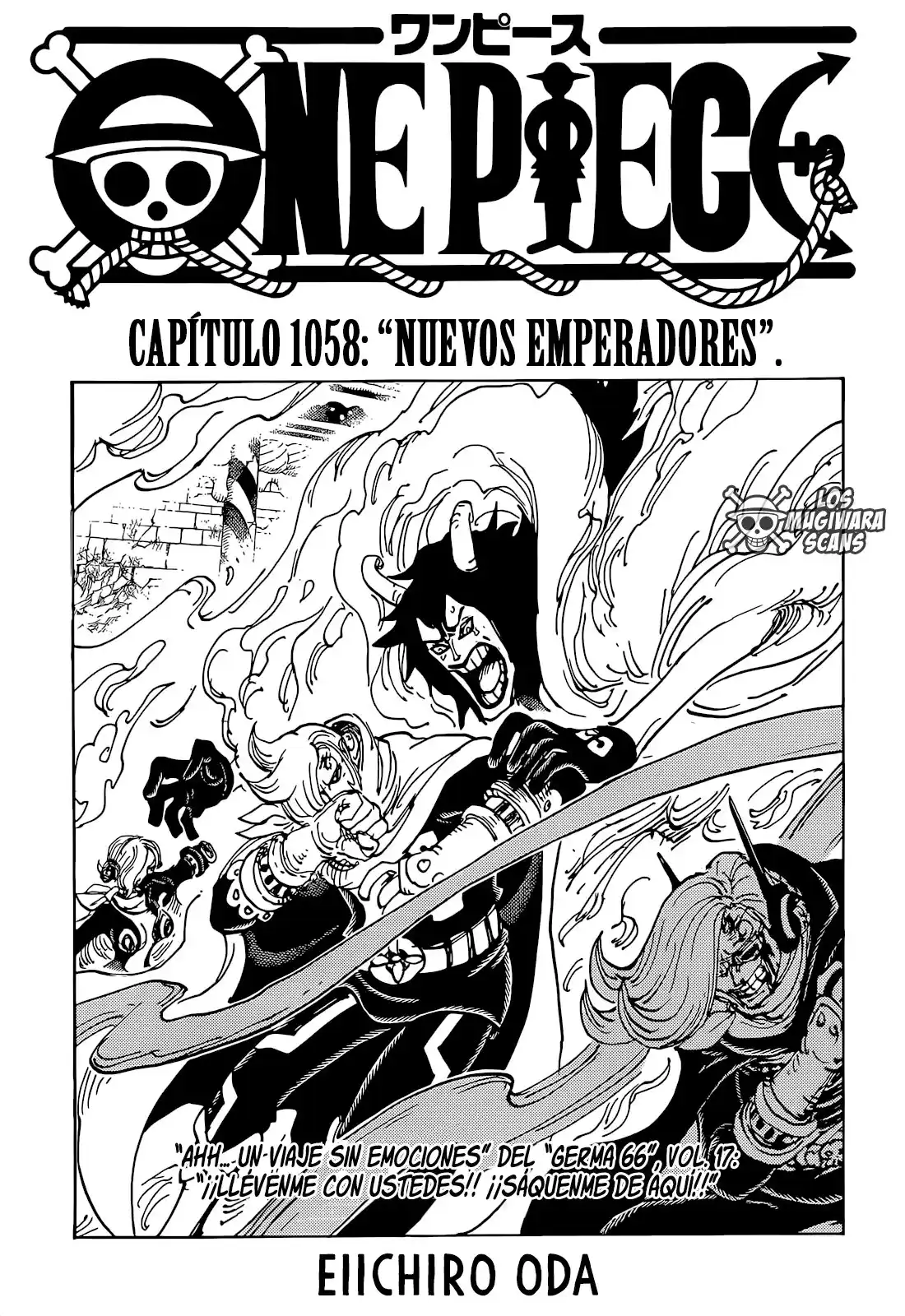 ONE PIECE Capitulo 1058 página 2