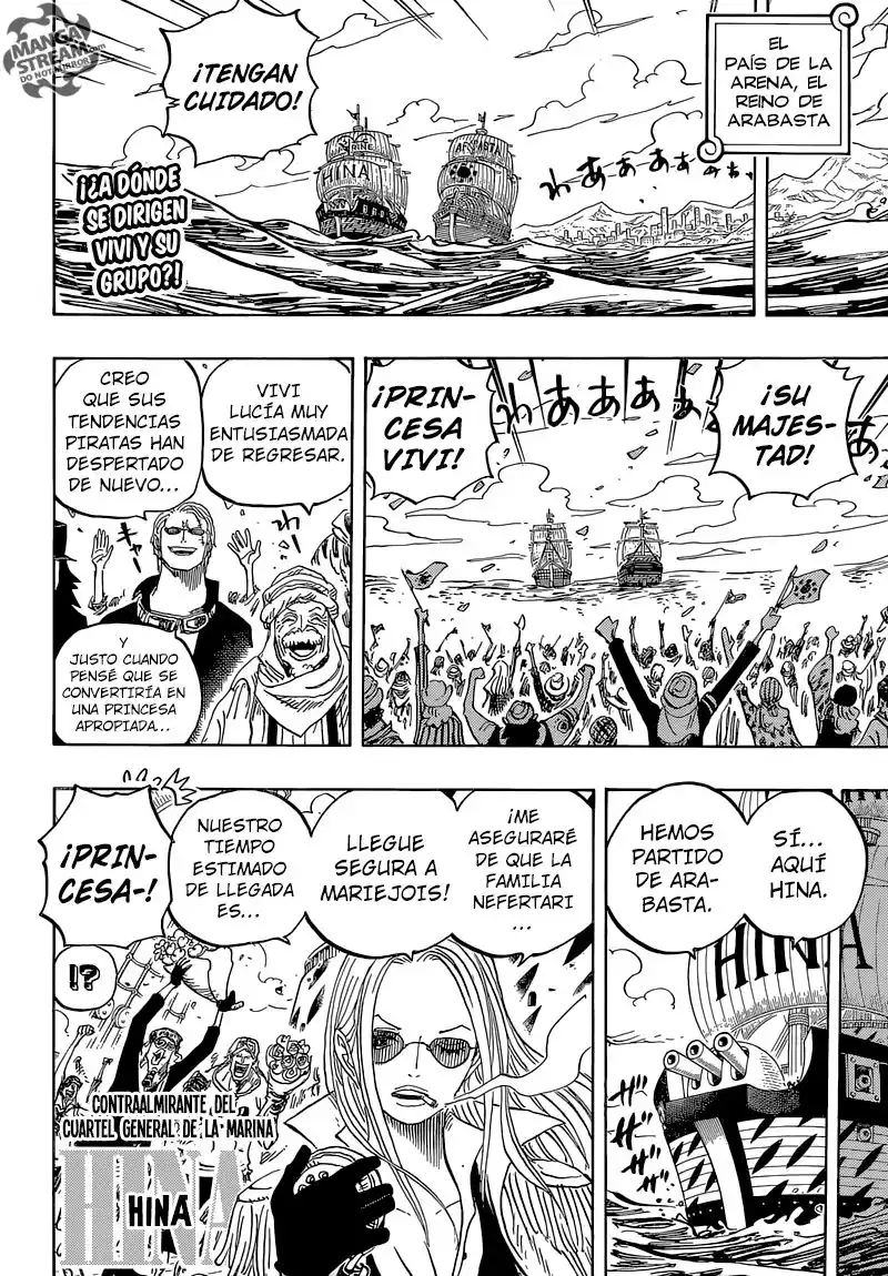 ONE PIECE Capitulo 823: Un mundo en movimiento página 3