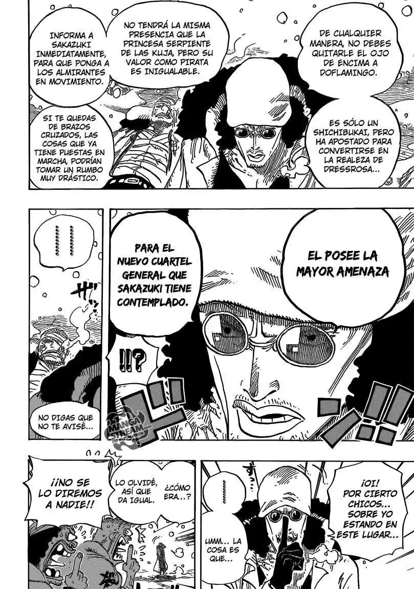 ONE PIECE Capitulo 699 página 11