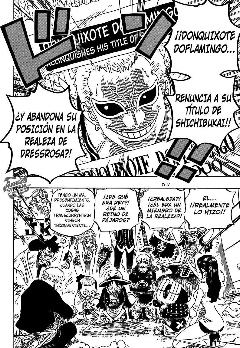 ONE PIECE Capitulo 699 página 17