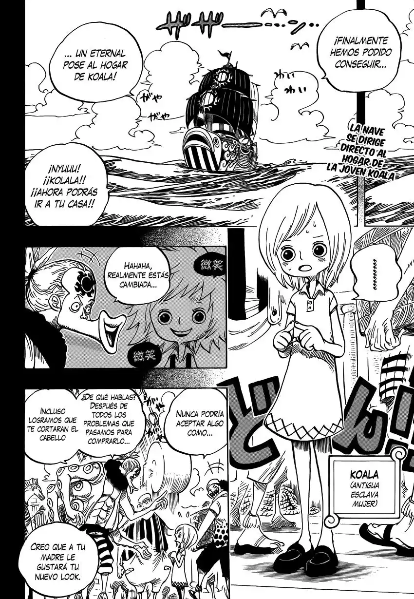 ONE PIECE Capitulo 623 página 3