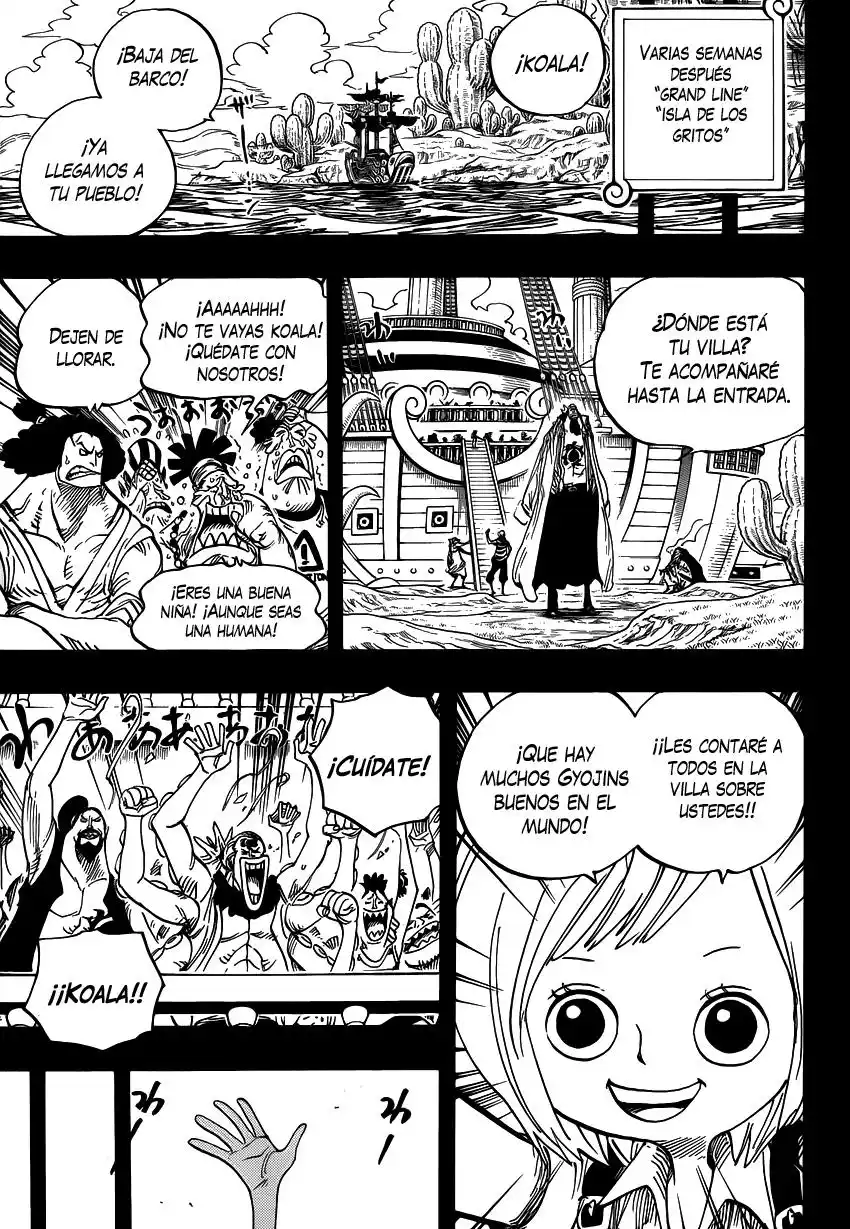 ONE PIECE Capitulo 623 página 8