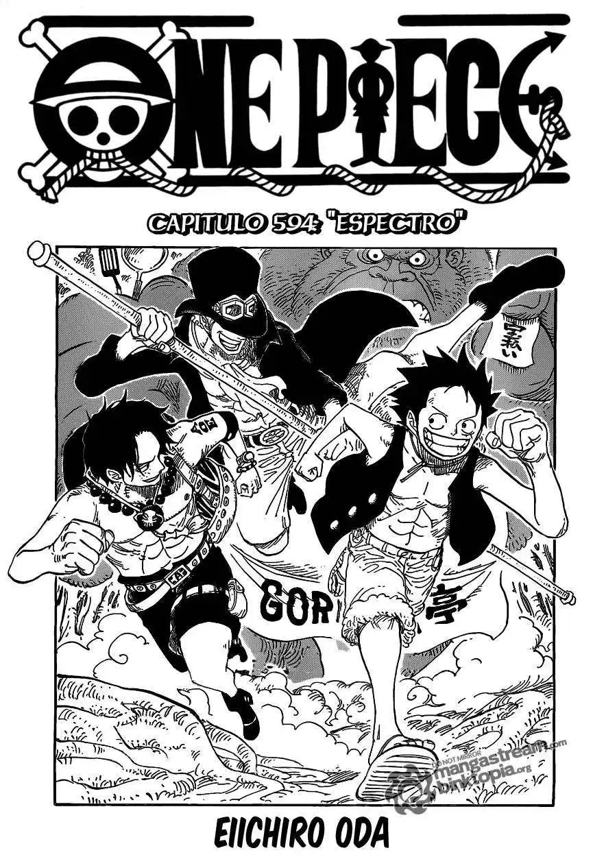 ONE PIECE Capitulo 596 página 2