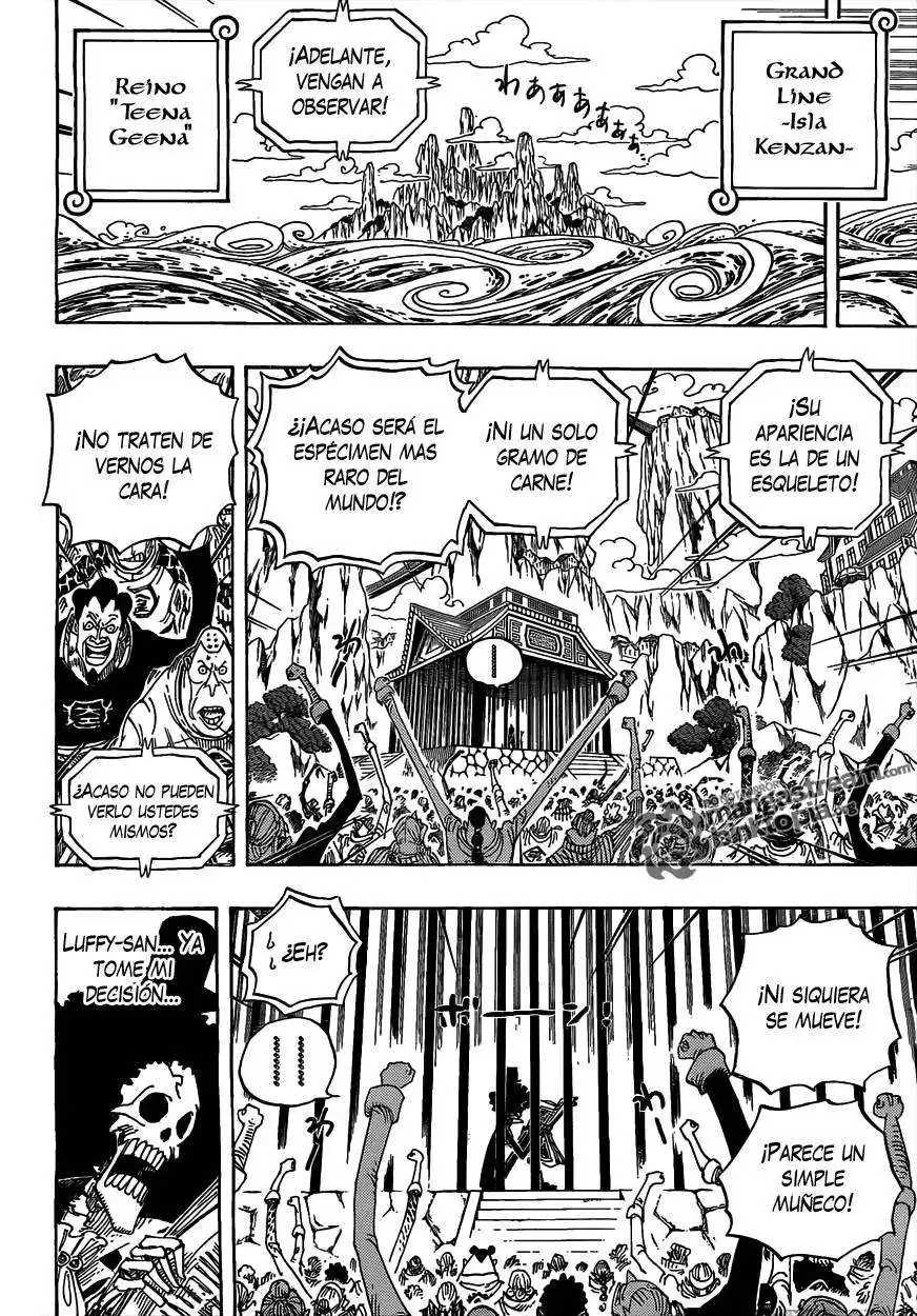 ONE PIECE Capitulo 596 página 7