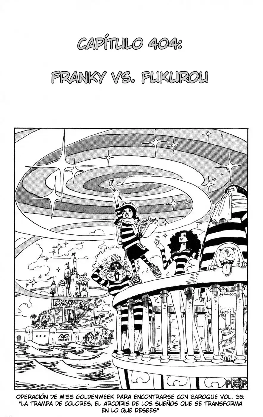 ONE PIECE Capitulo 404 página 1