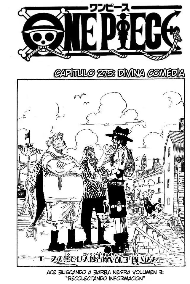 ONE PIECE Capitulo 275 página 1