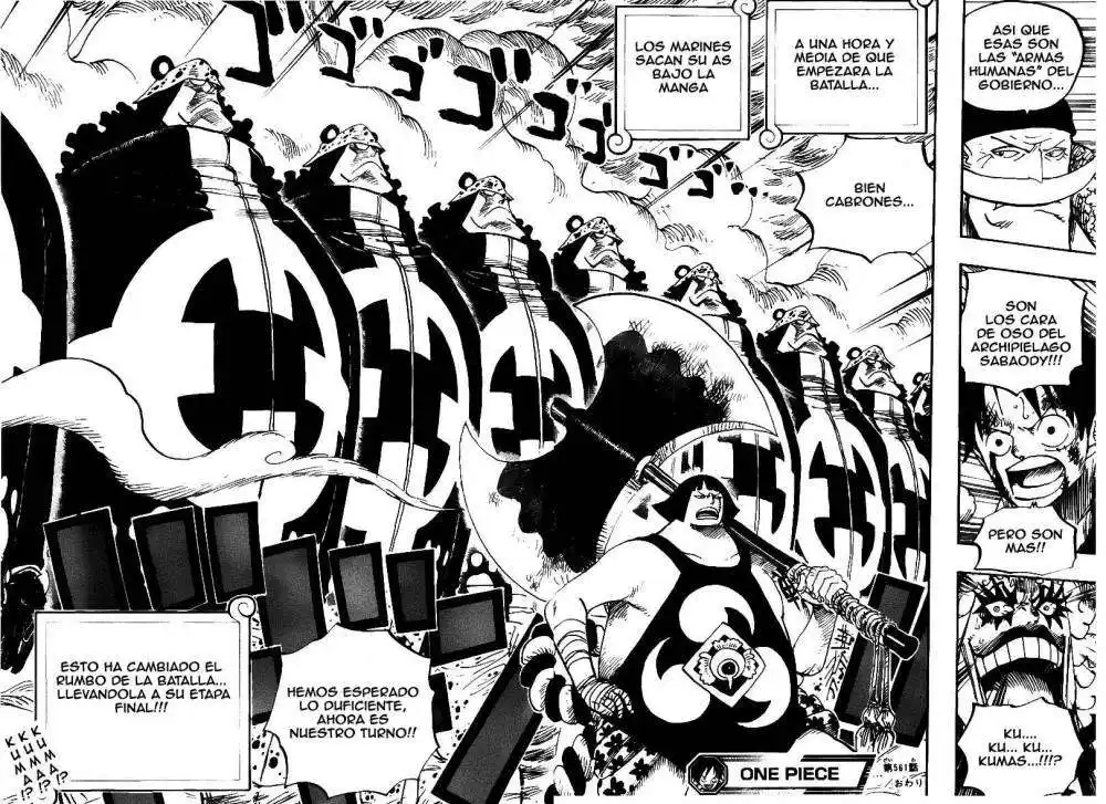 ONE PIECE Capitulo 561 página 16