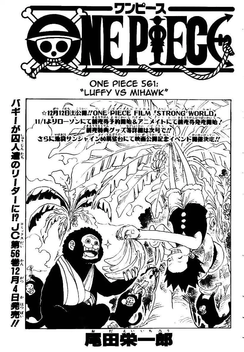 ONE PIECE Capitulo 561 página 2