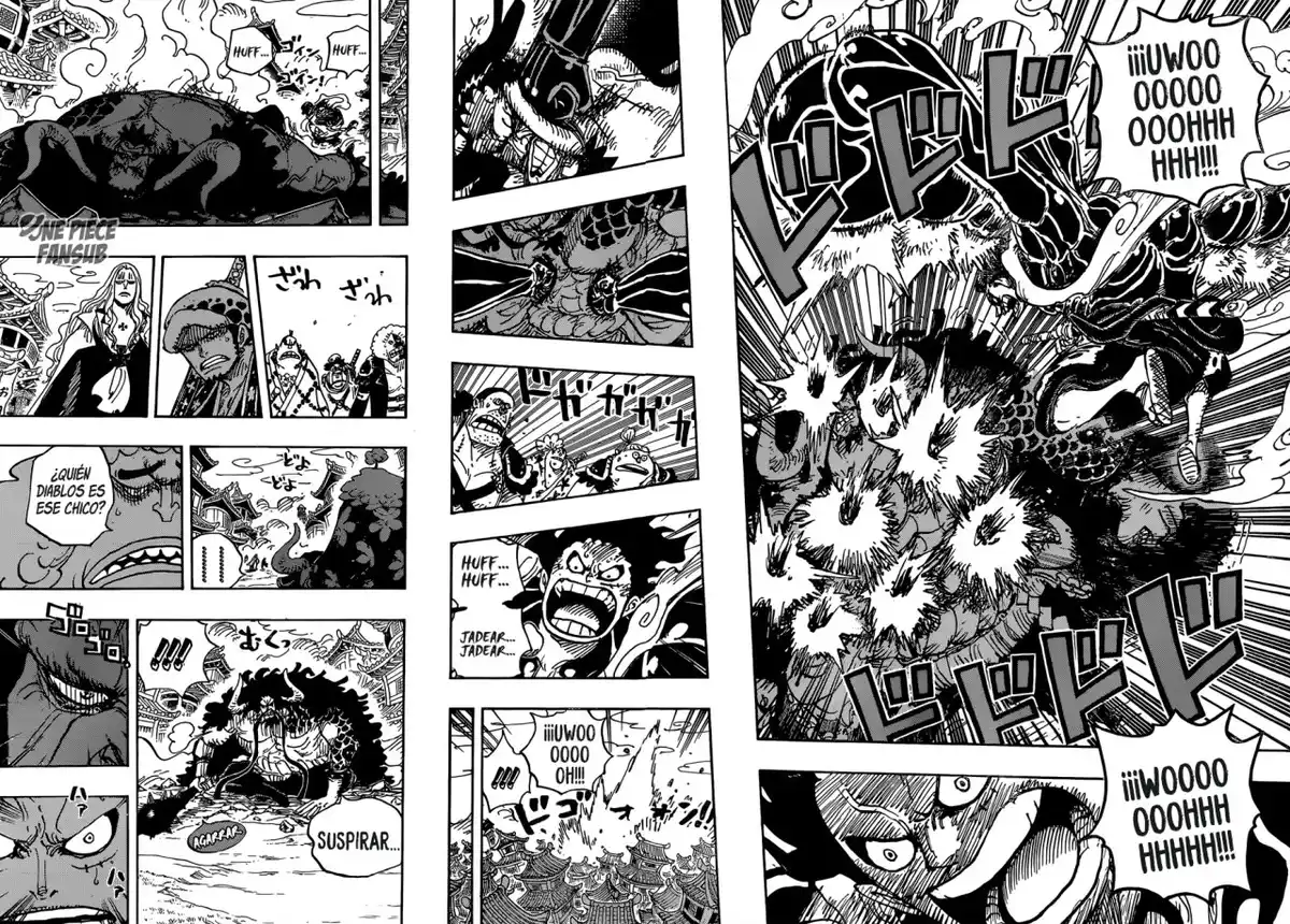 ONE PIECE Capitulo 923: Emperador Kaido vs Luffy página 13