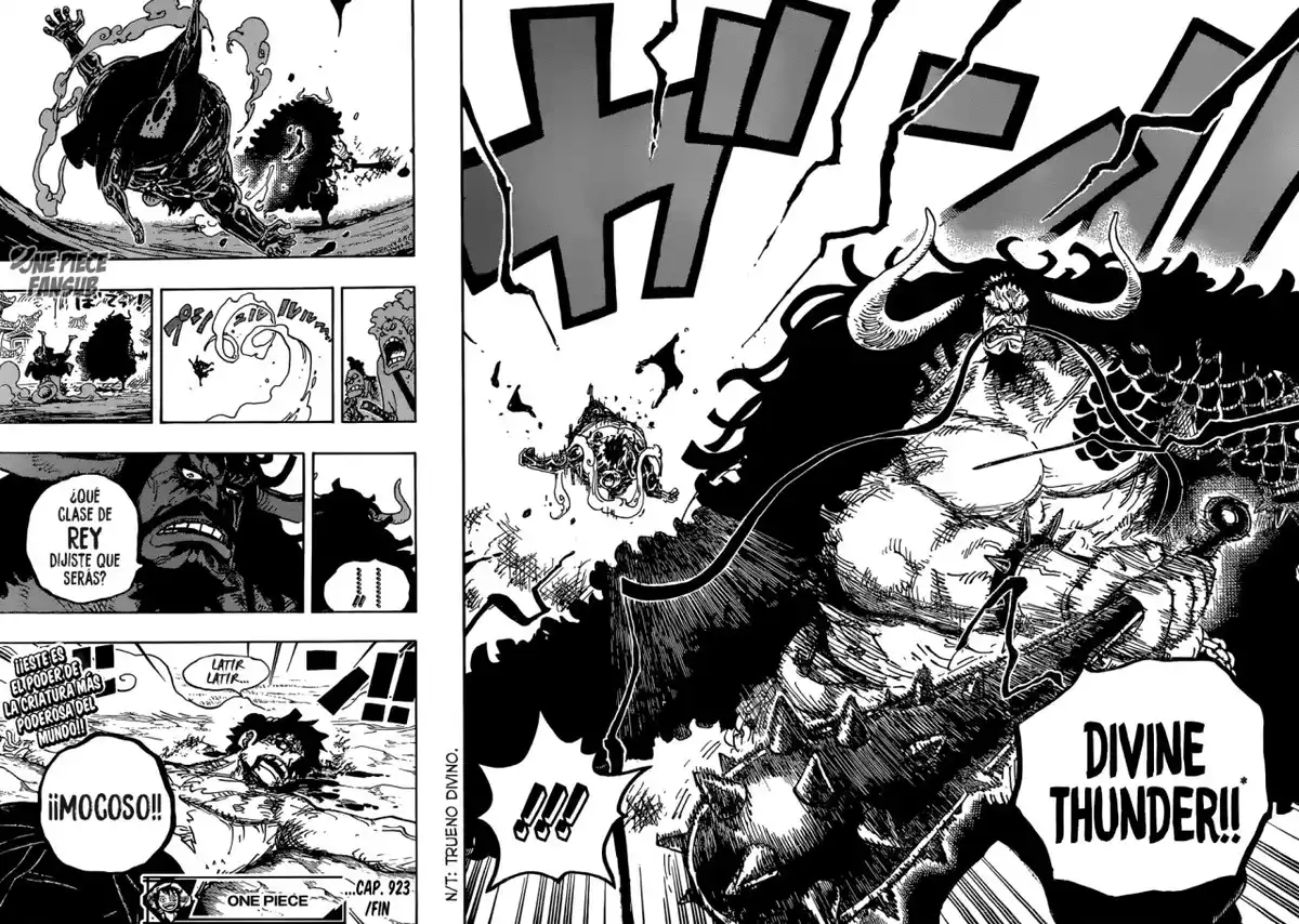 ONE PIECE Capitulo 923: Emperador Kaido vs Luffy página 14