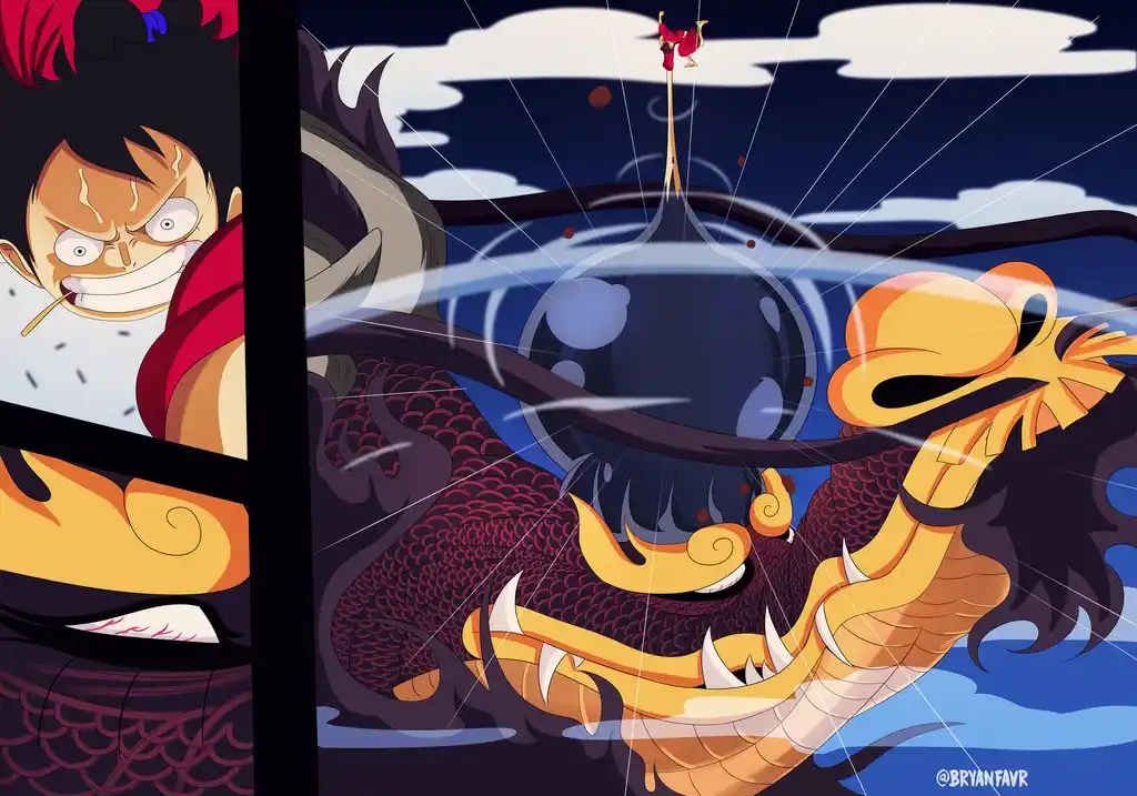 ONE PIECE Capitulo 923: Emperador Kaido vs Luffy página 15