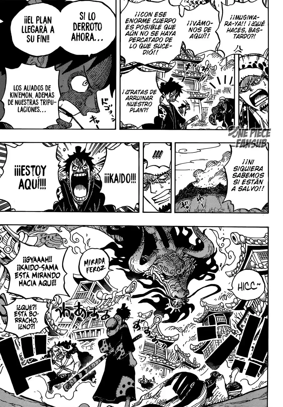 ONE PIECE Capitulo 923: Emperador Kaido vs Luffy página 7