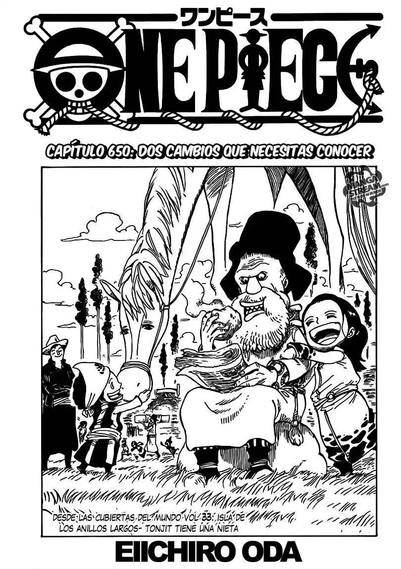 ONE PIECE Capitulo 650 página 2