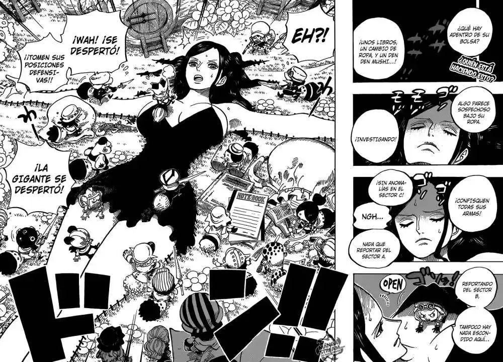 ONE PIECE Capitulo 711 página 3