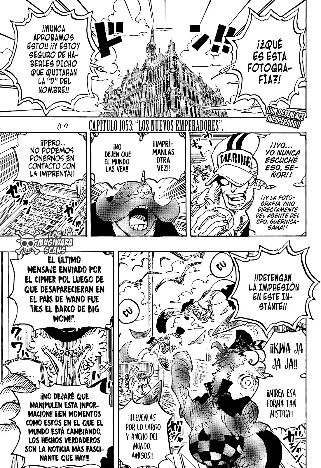 ONE PIECE Capitulo 1053 página 4