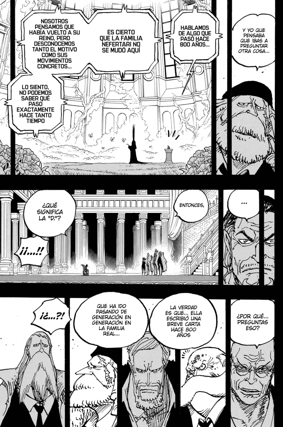 ONE PIECE Capitulo 1084: "Intento de Homicidio contra un Dragón Celestial" página 10