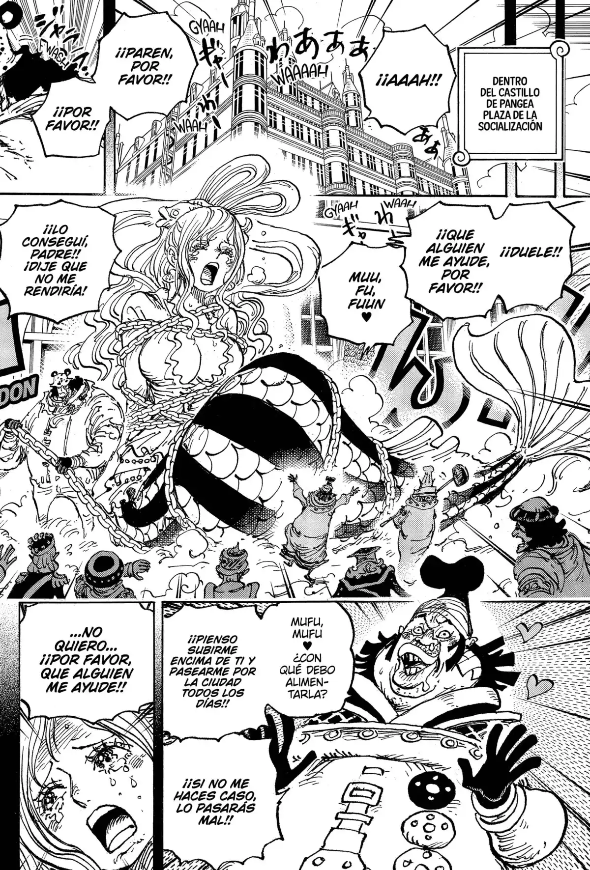 ONE PIECE Capitulo 1084: "Intento de Homicidio contra un Dragón Celestial" página 11