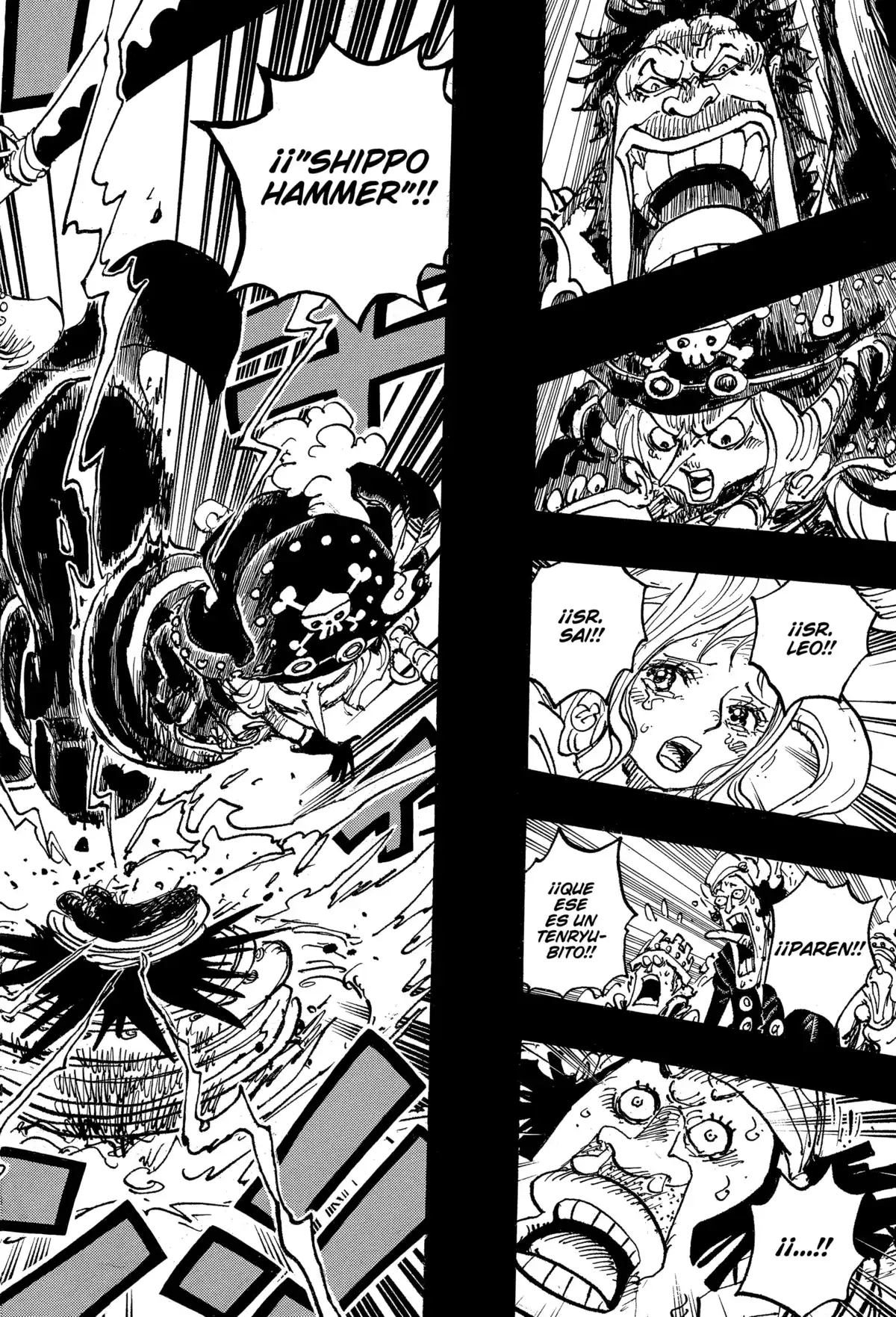 ONE PIECE Capitulo 1084: "Intento de Homicidio contra un Dragón Celestial" página 15