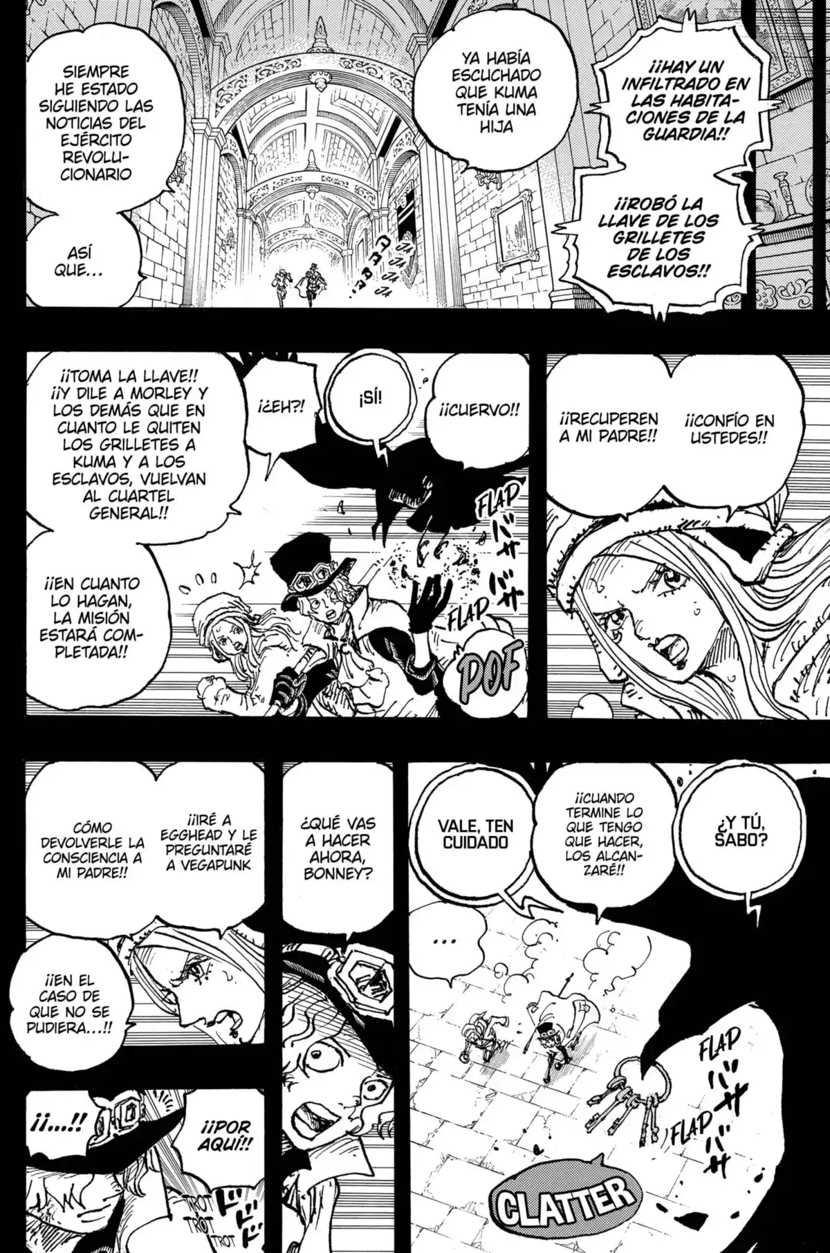 ONE PIECE Capitulo 1084: "Intento de Homicidio contra un Dragón Celestial" página 5