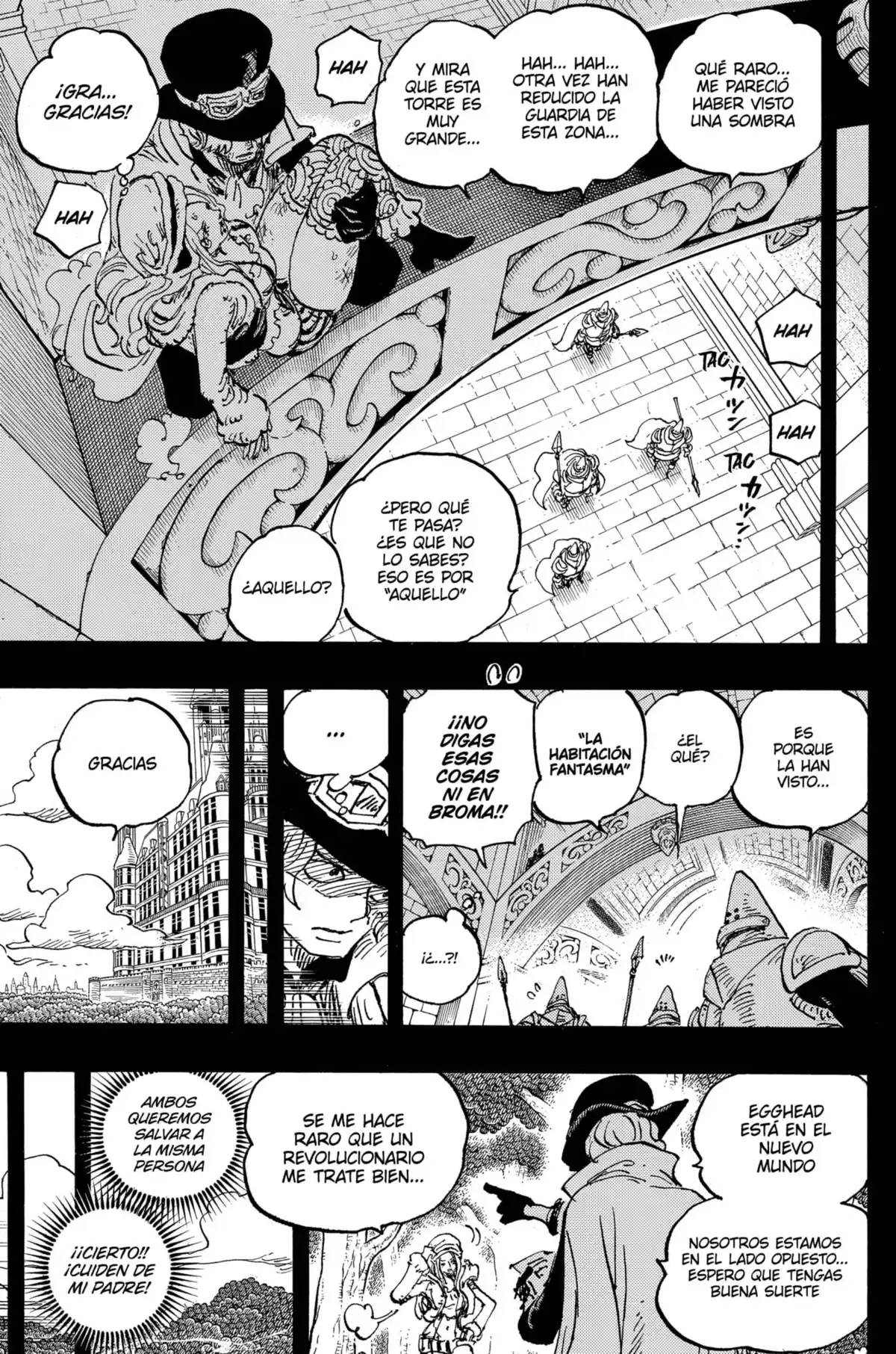 ONE PIECE Capitulo 1084: "Intento de Homicidio contra un Dragón Celestial" página 6