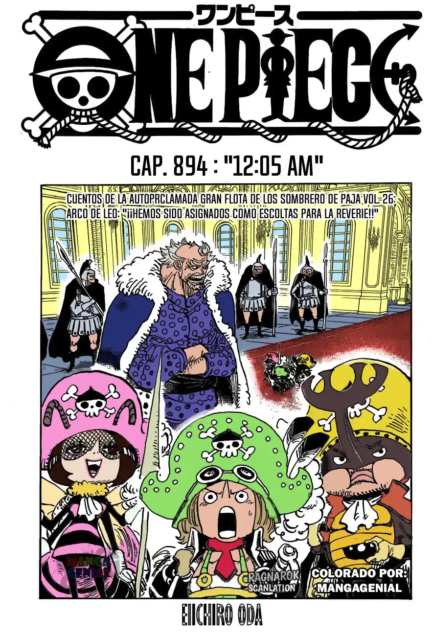 ONE PIECE Capitulo 894: 12:05 am página 19