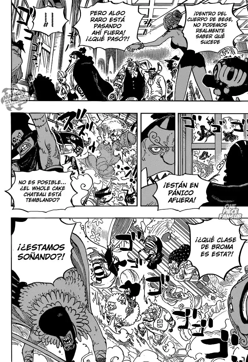 ONE PIECE Capitulo 872: Suave y Esponjoso página 9