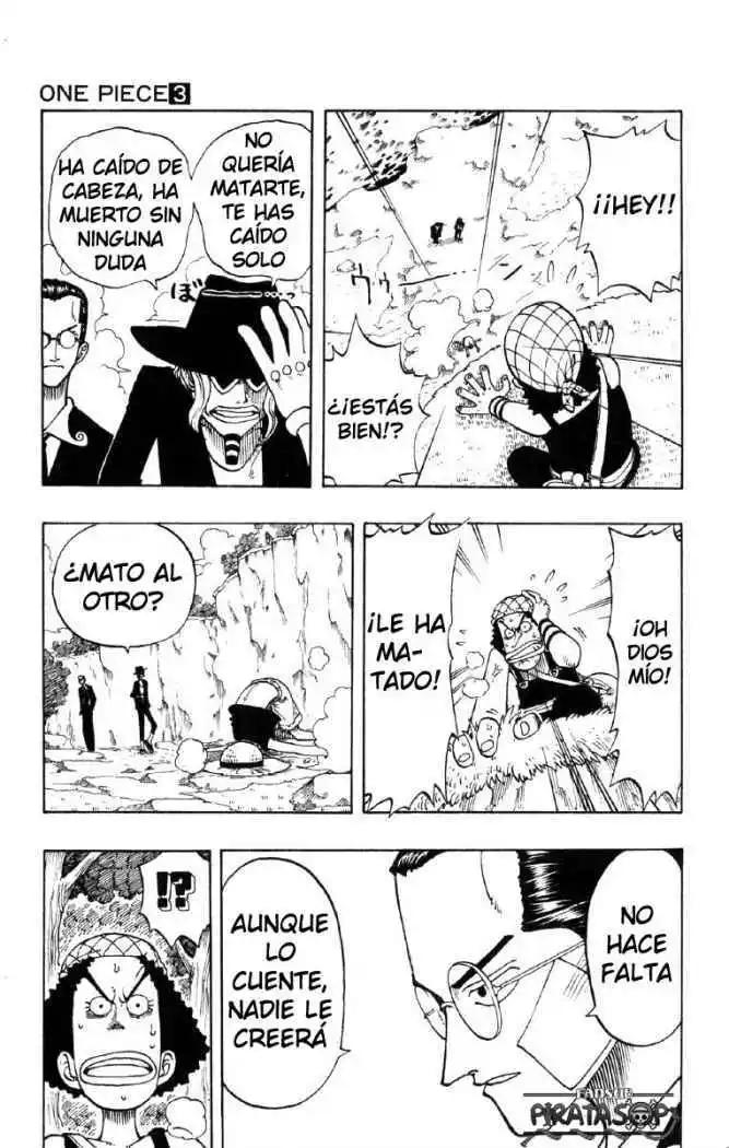 ONE PIECE Capitulo 26: "El Plan del Capitán Kuro" página 10