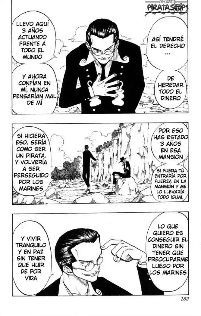 ONE PIECE Capitulo 26: "El Plan del Capitán Kuro" página 4