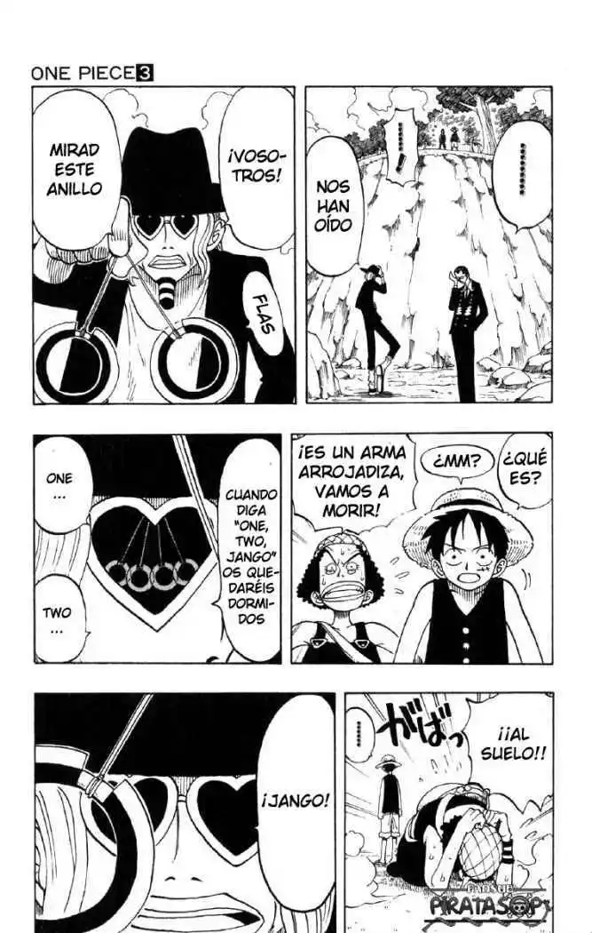 ONE PIECE Capitulo 26: "El Plan del Capitán Kuro" página 8