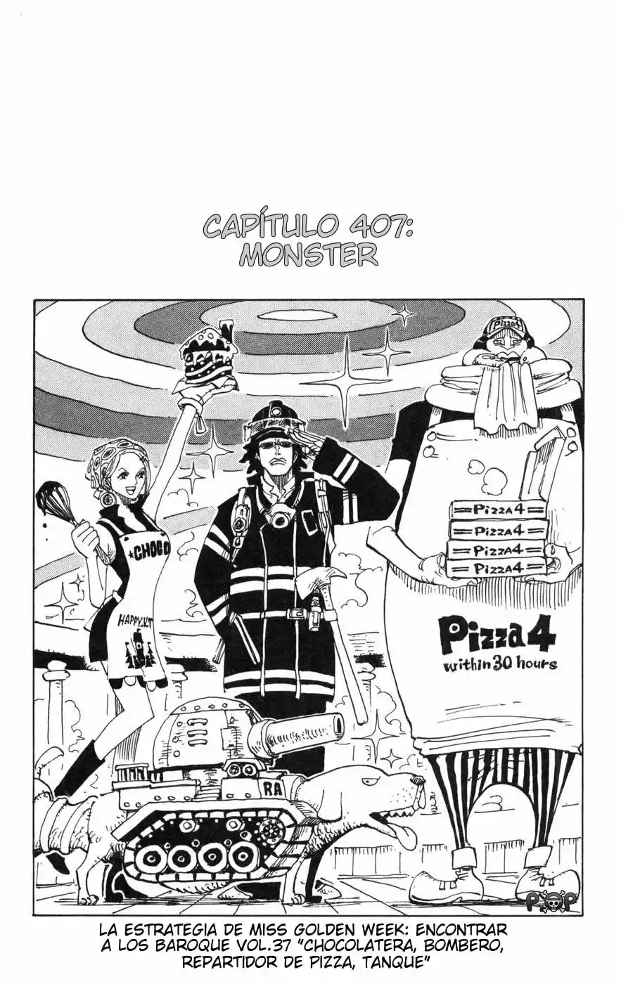 ONE PIECE Capitulo 407 página 1