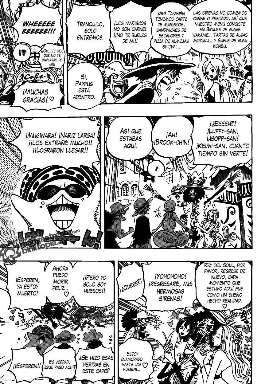 ONE PIECE Capitulo 610 página 10