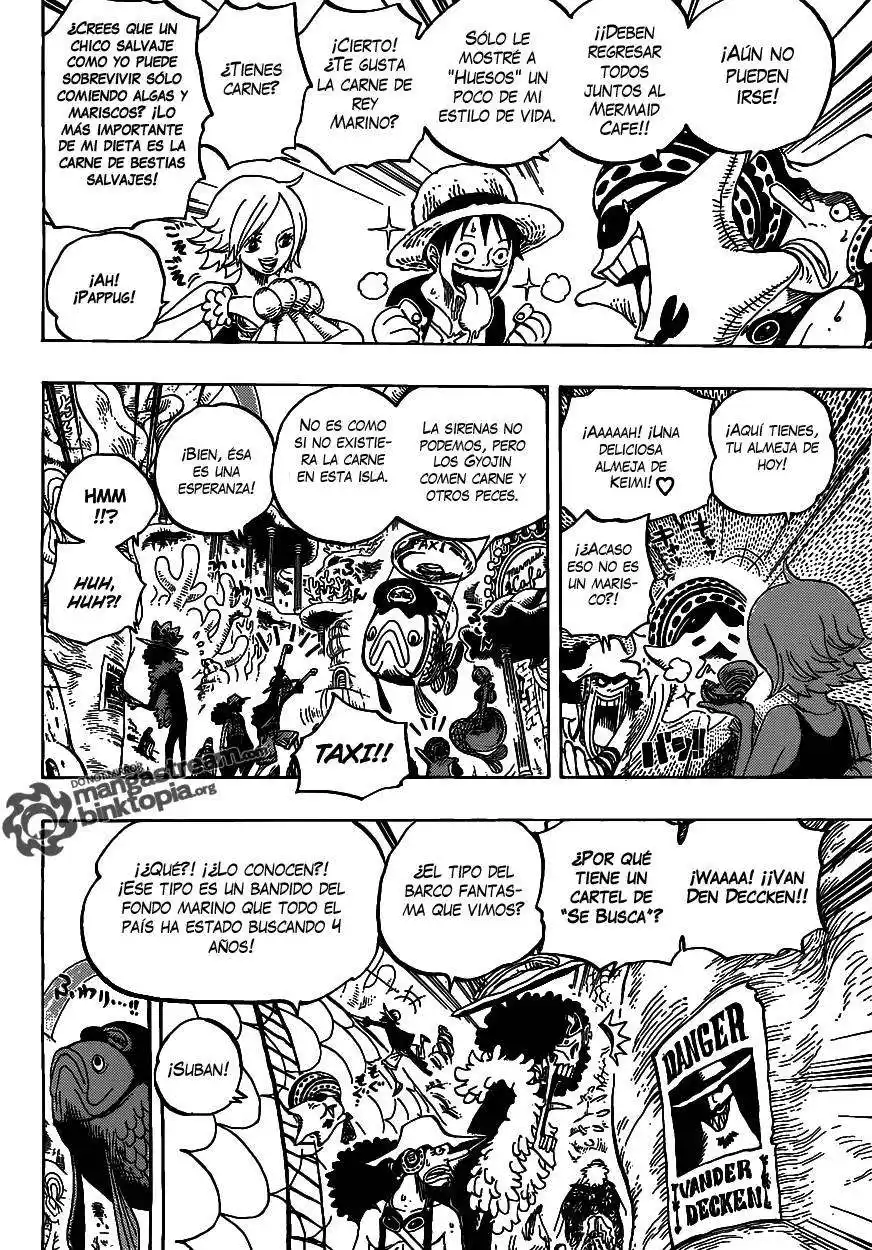 ONE PIECE Capitulo 610 página 11