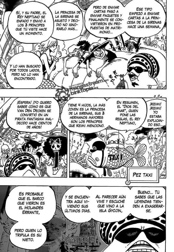 ONE PIECE Capitulo 610 página 12