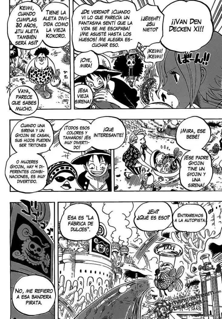 ONE PIECE Capitulo 610 página 13