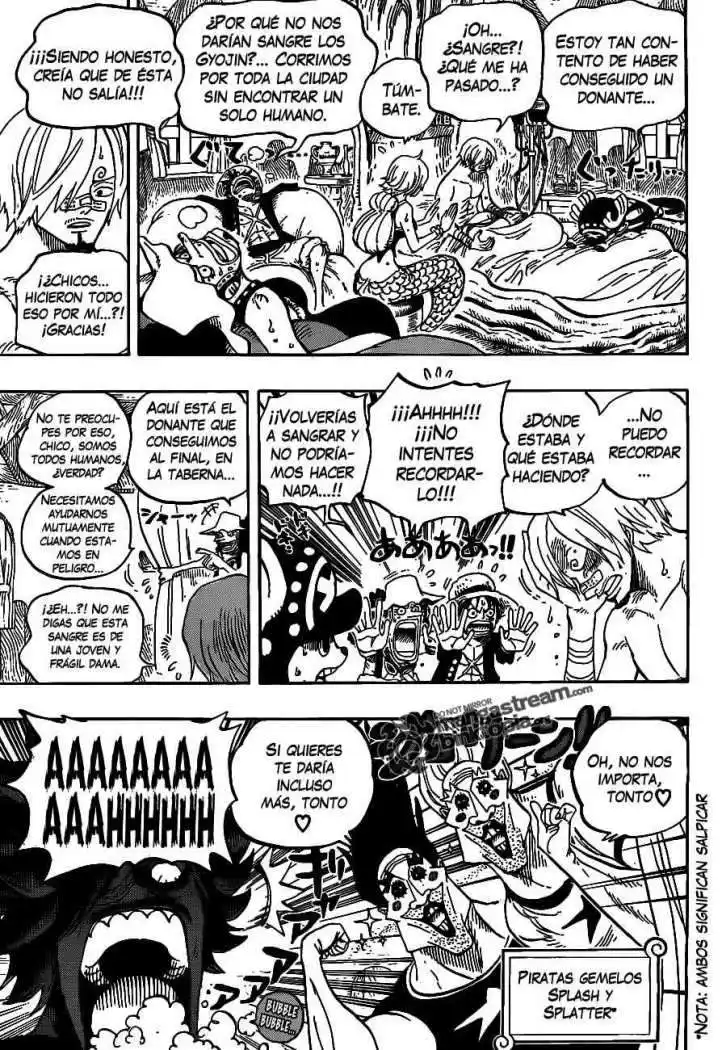 ONE PIECE Capitulo 610 página 4