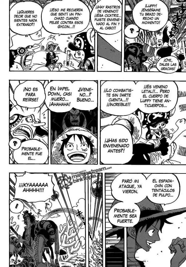 ONE PIECE Capitulo 610 página 5