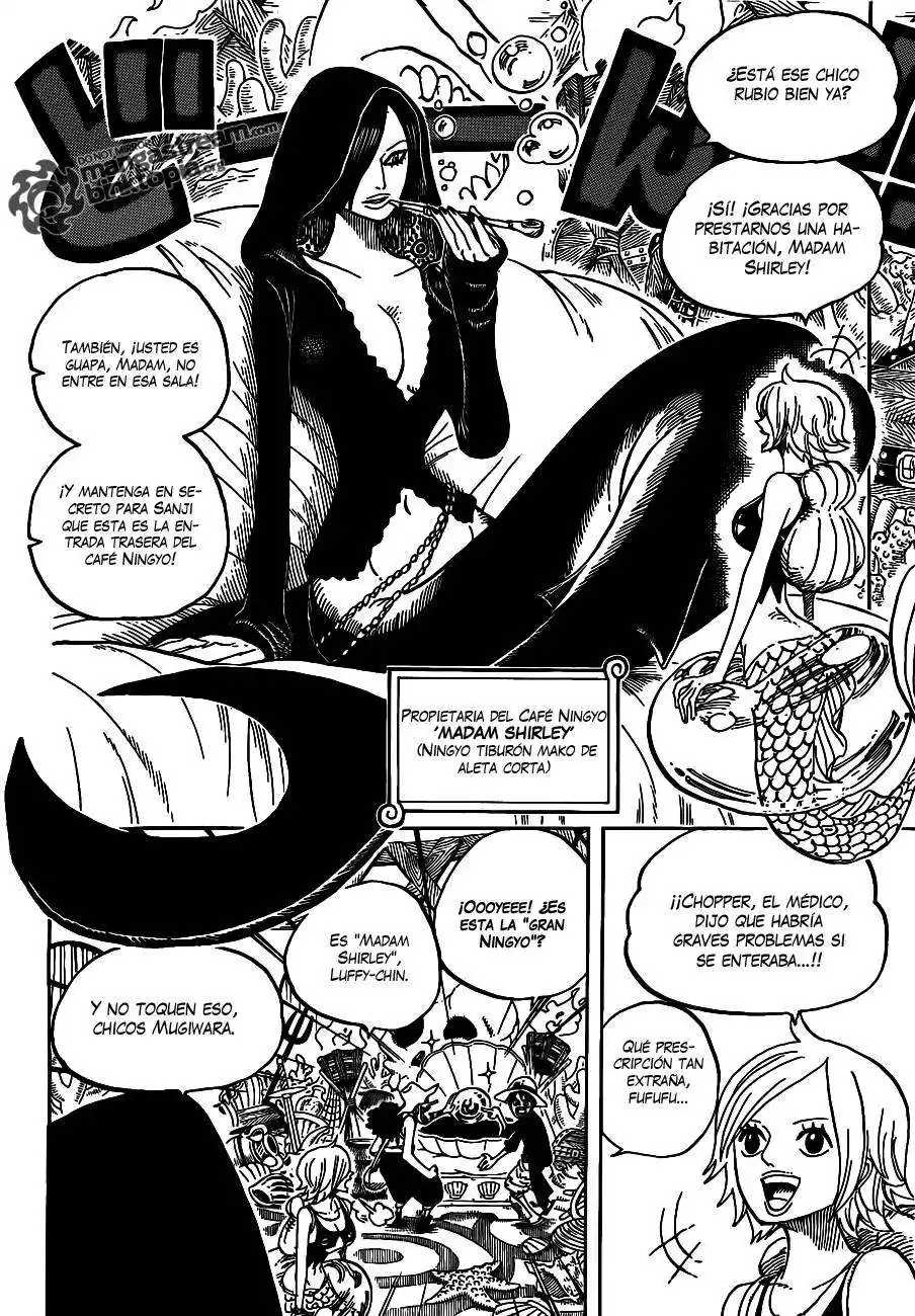 ONE PIECE Capitulo 610 página 7