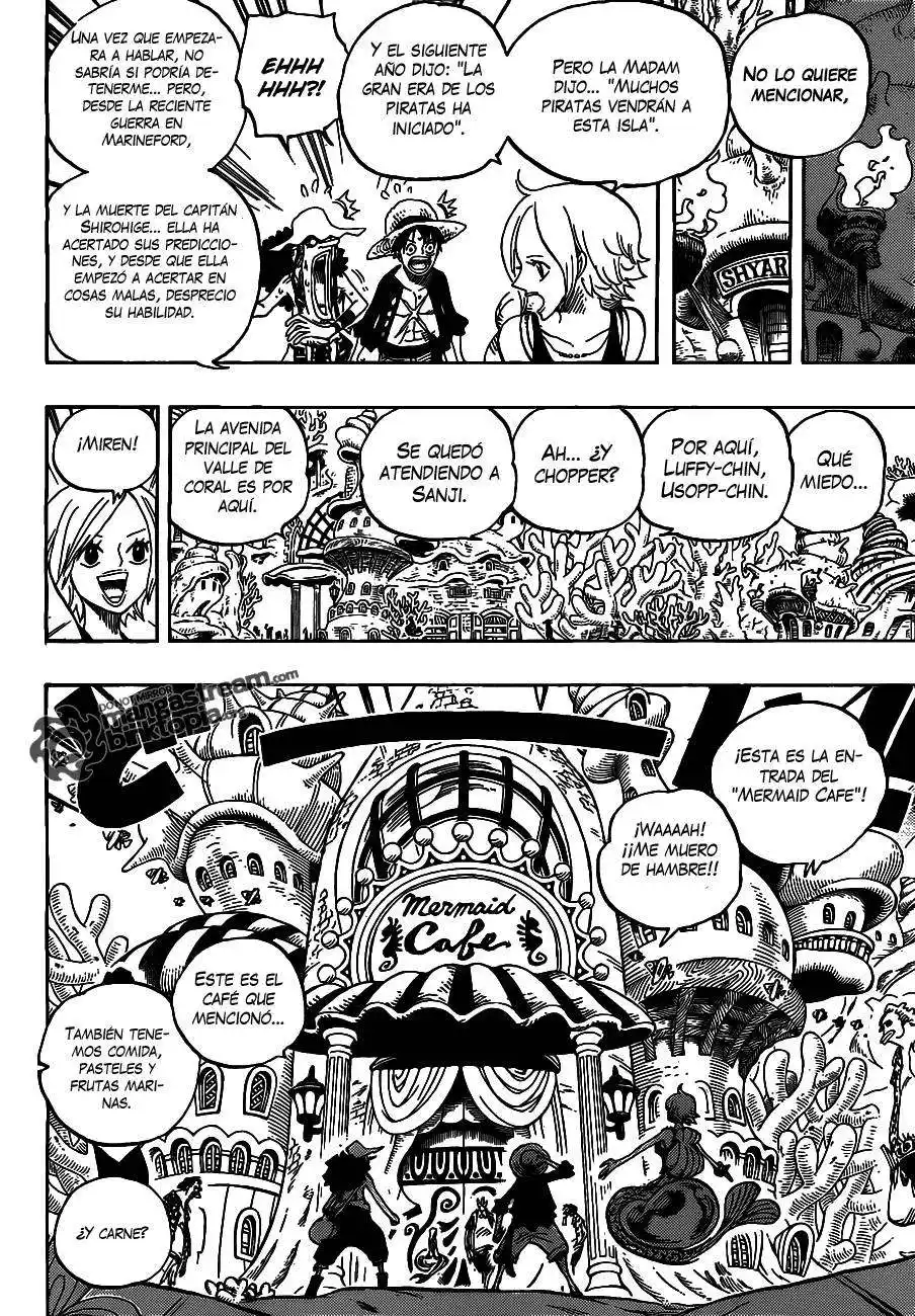 ONE PIECE Capitulo 610 página 9