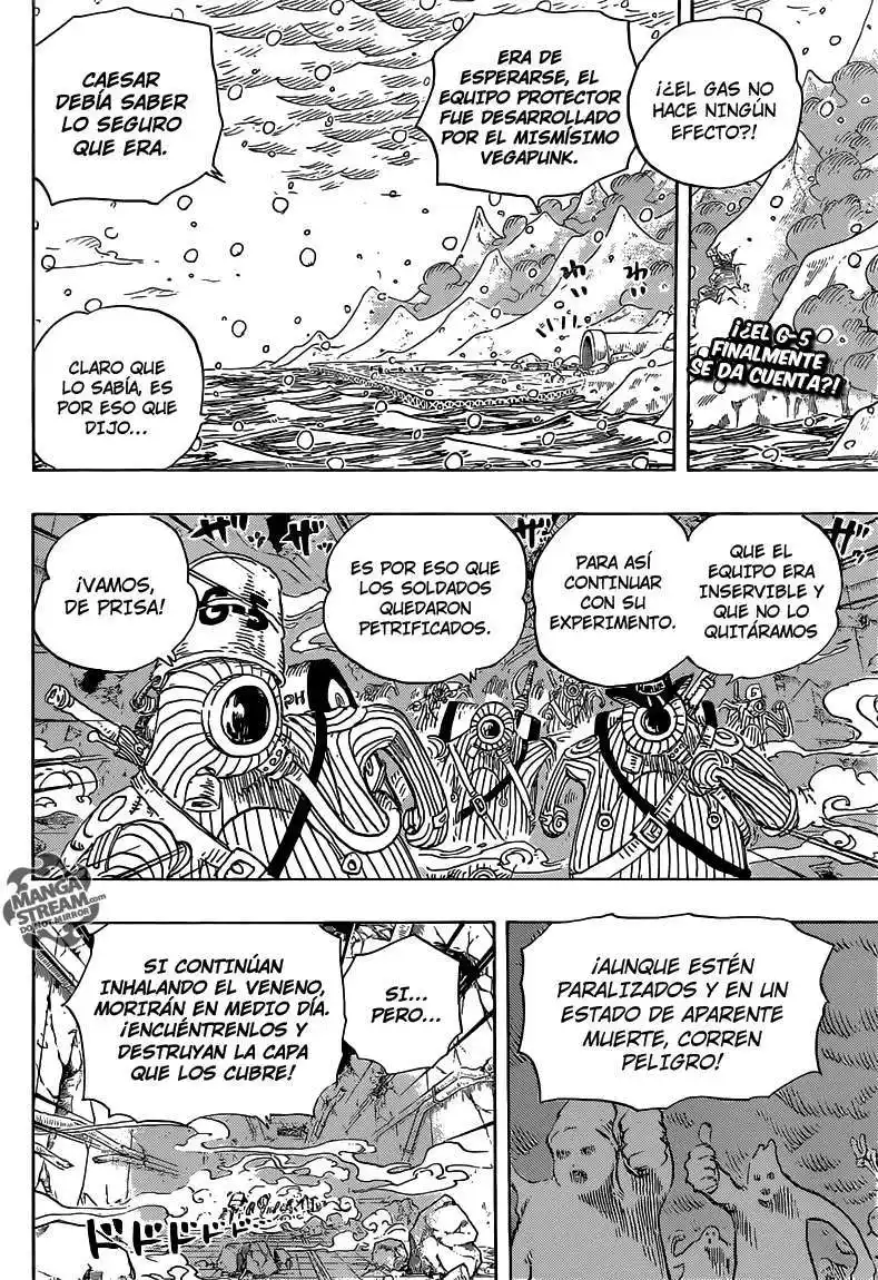 ONE PIECE Capitulo 698 página 3