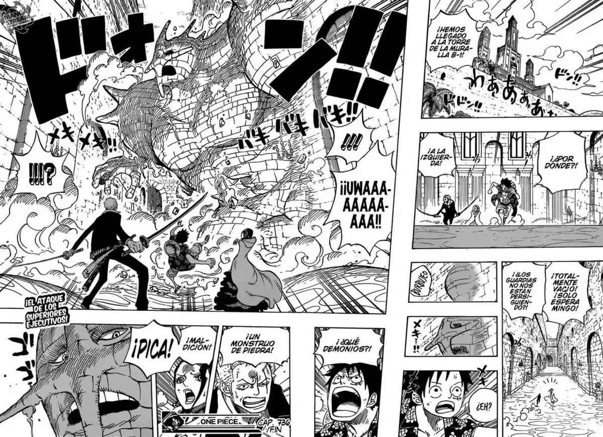 ONE PIECE Capitulo 736 página 17