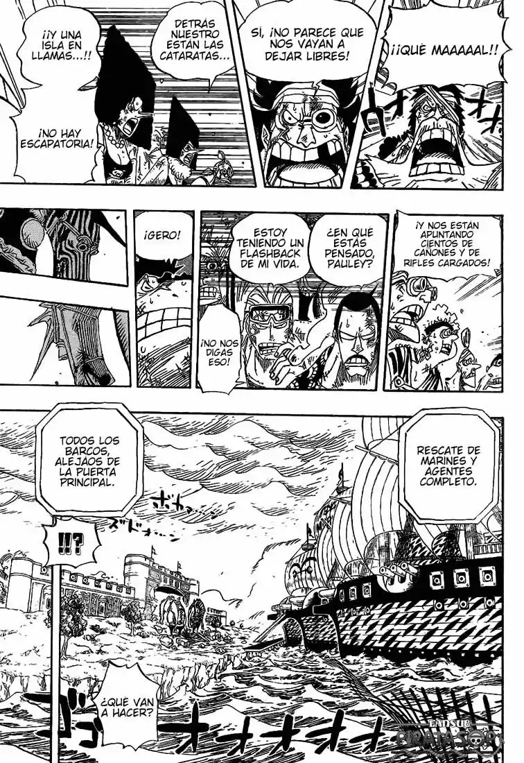 ONE PIECE Capitulo 424 página 6