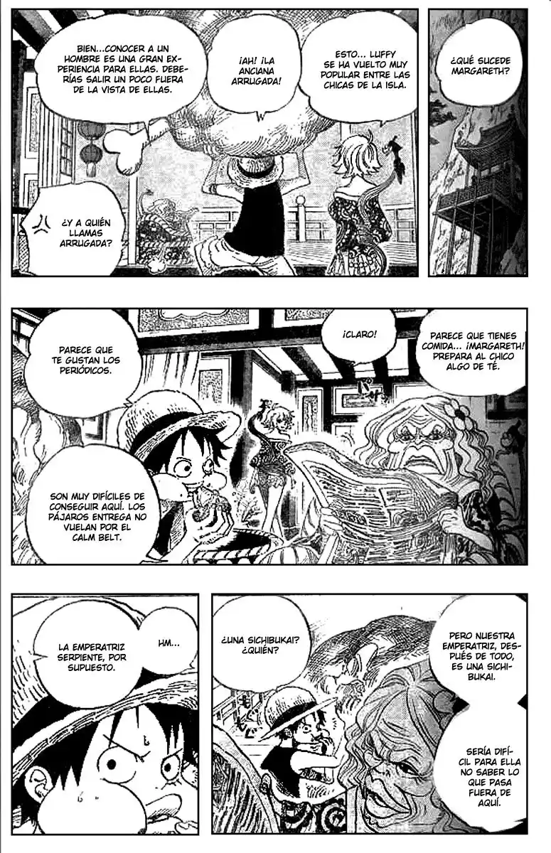 ONE PIECE Capitulo 522 página 5