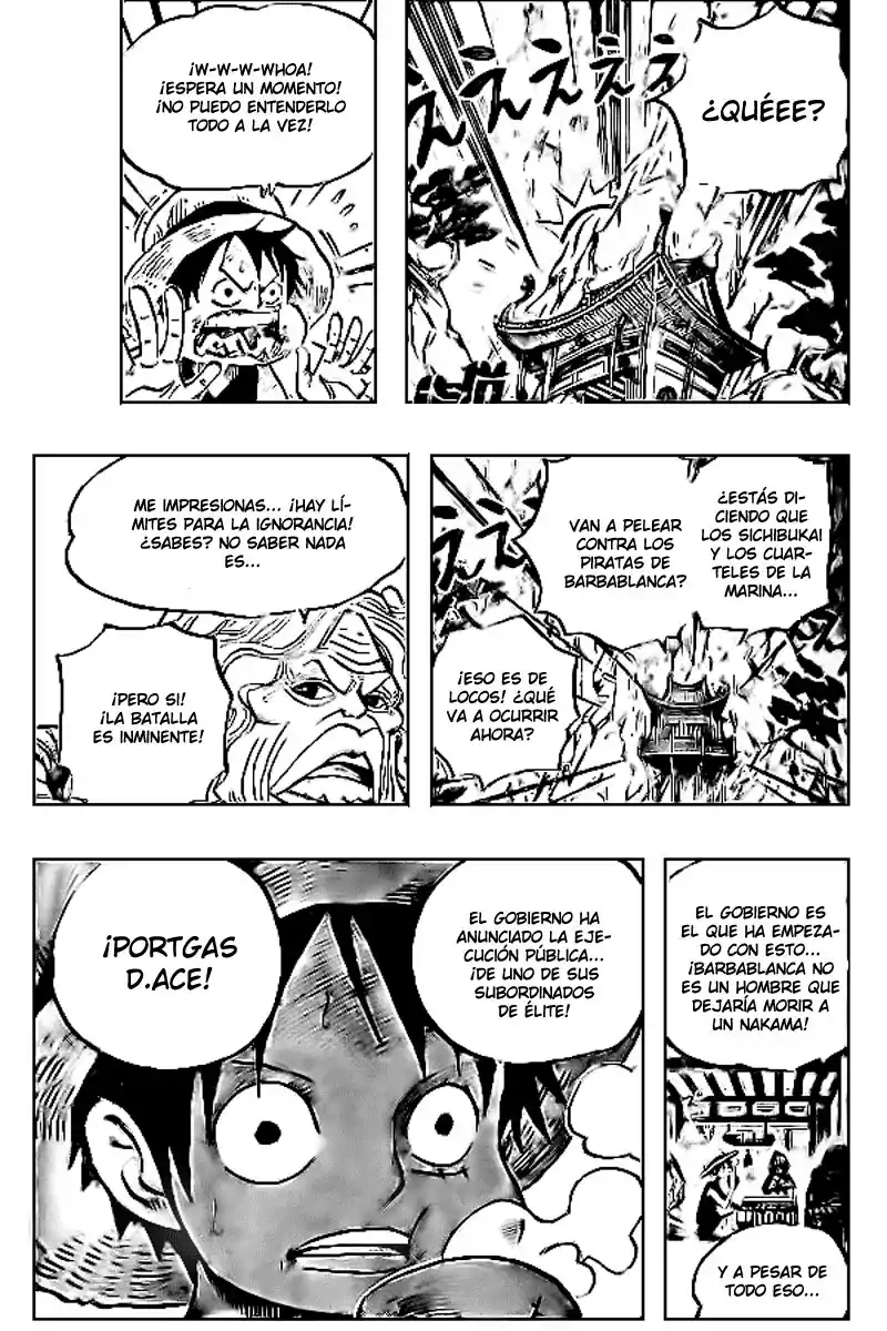 ONE PIECE Capitulo 522 página 7