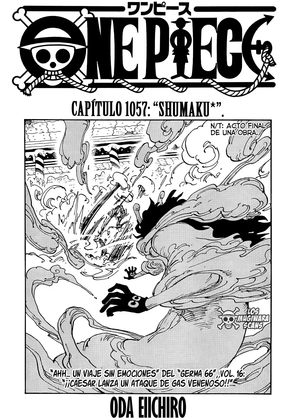 ONE PIECE Capitulo 1057 página 3