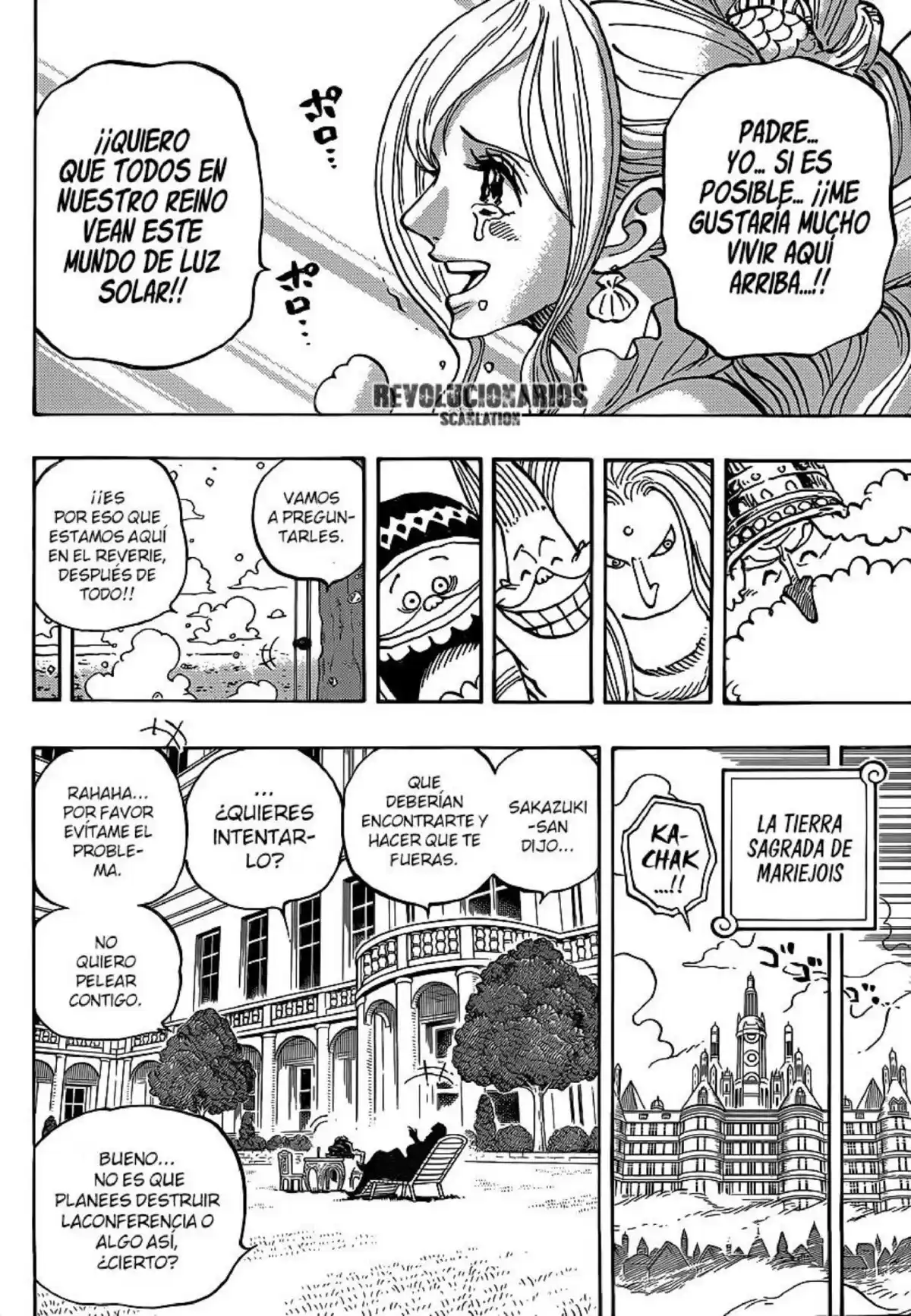 ONE PIECE Capitulo 905: UN MUNDO HERMOSO página 13