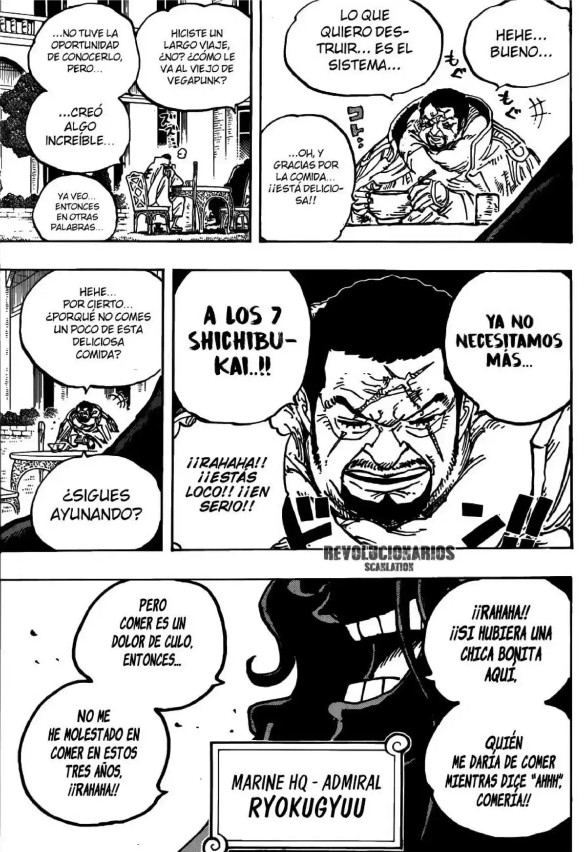 ONE PIECE Capitulo 905: UN MUNDO HERMOSO página 14