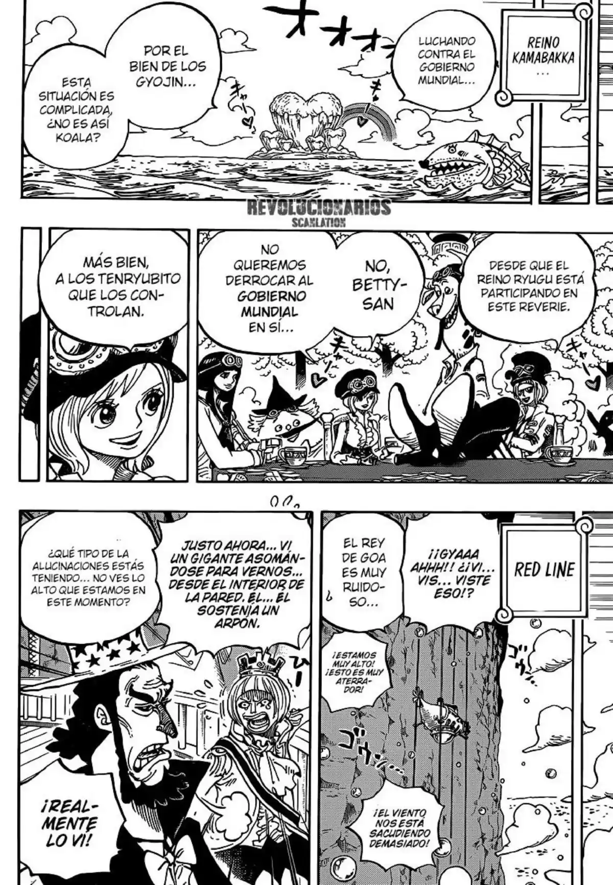 ONE PIECE Capitulo 905: UN MUNDO HERMOSO página 15