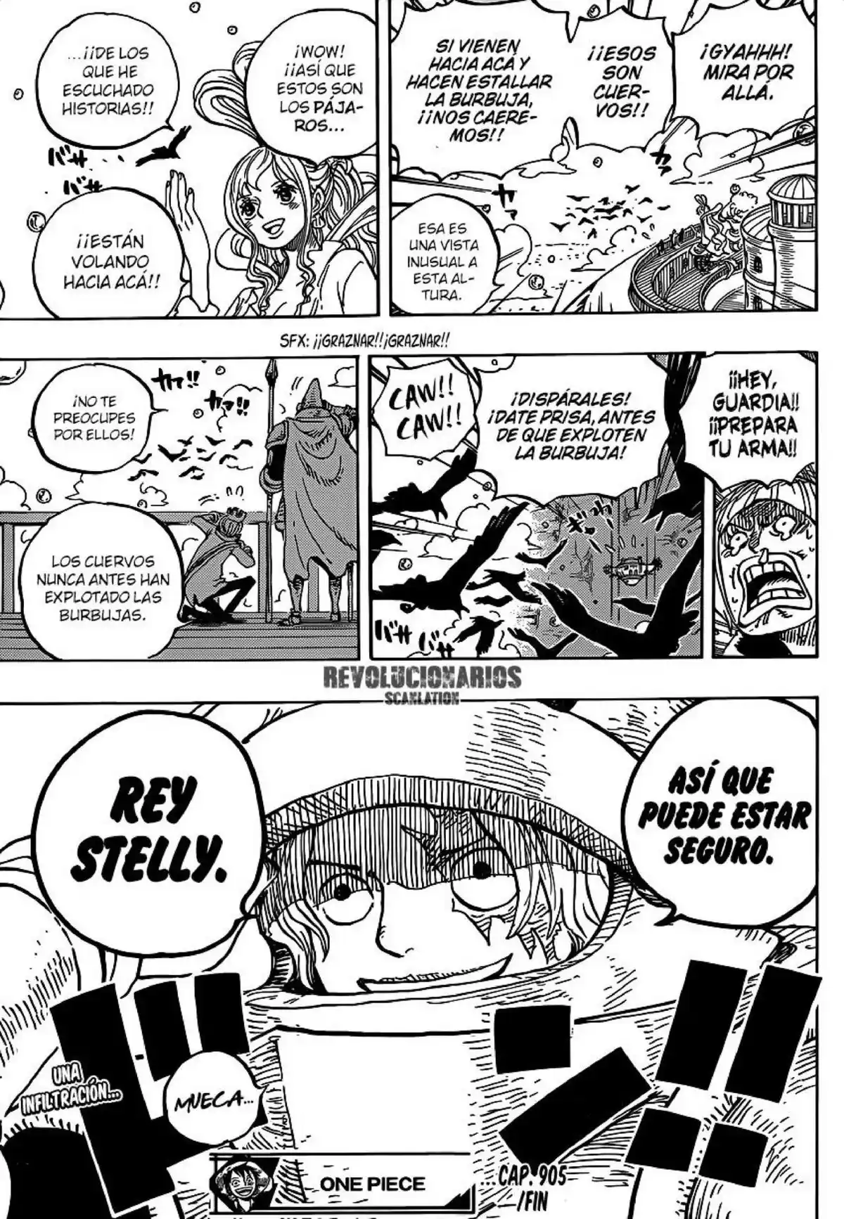 ONE PIECE Capitulo 905: UN MUNDO HERMOSO página 16