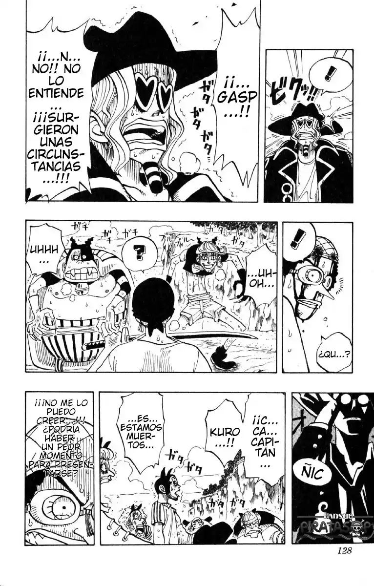 ONE PIECE Capitulo 32: "Desastre" página 18