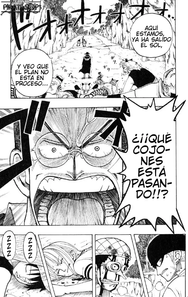 ONE PIECE Capitulo 32: "Desastre" página 19